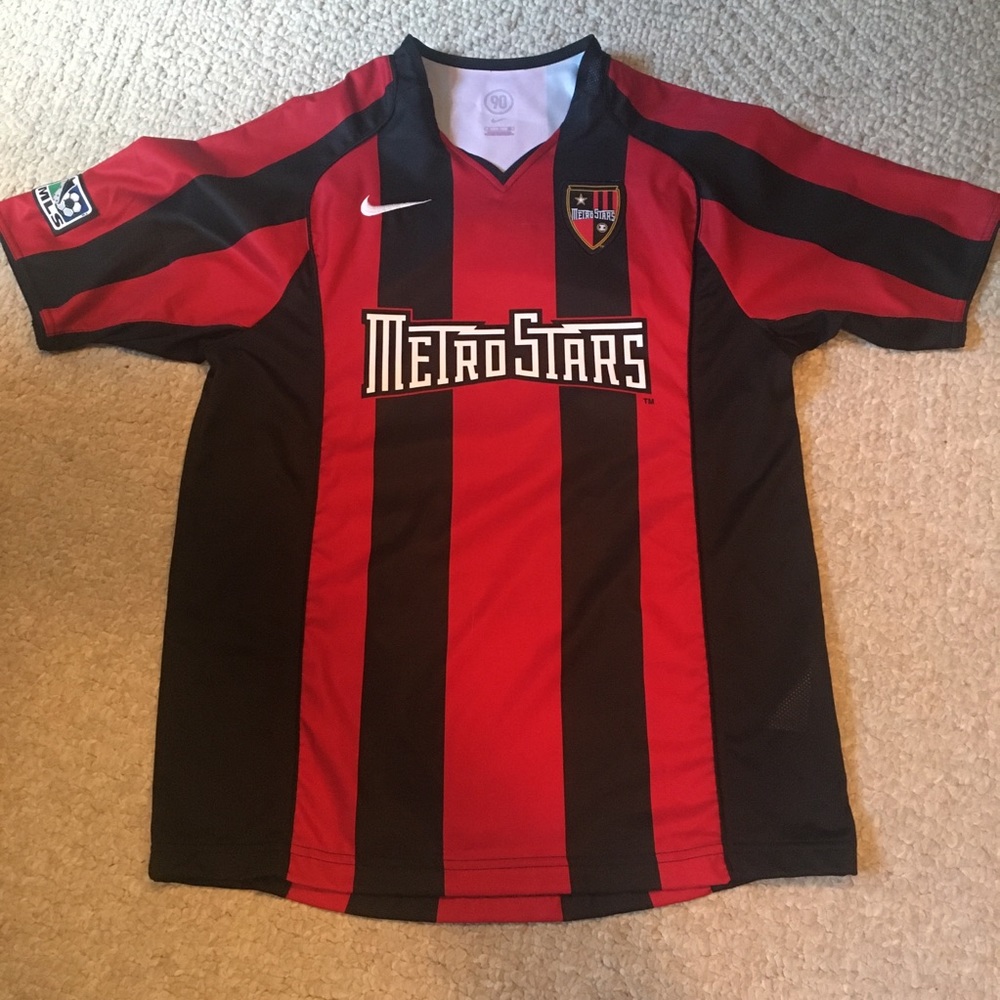 MetroStars Nike Soccer Jersey MLS